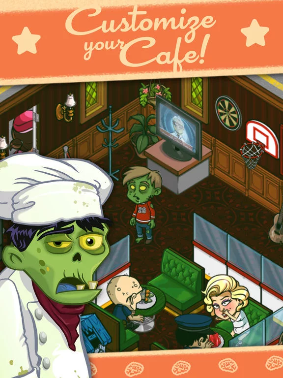 Изображение игры: Zombie Café
