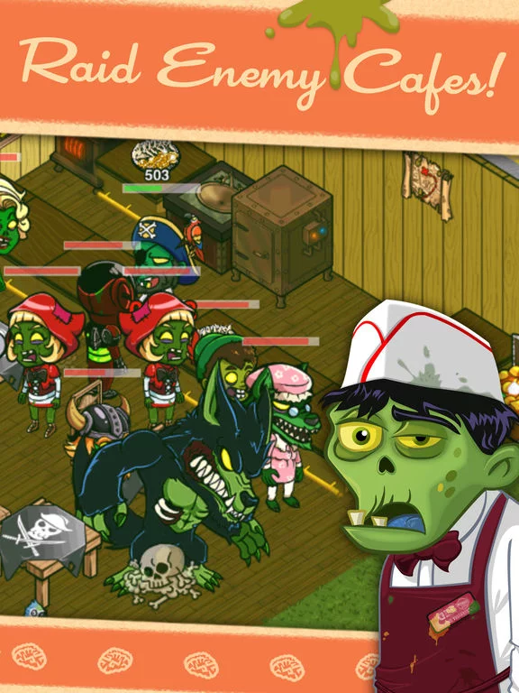 Изображение игры: Zombie Café