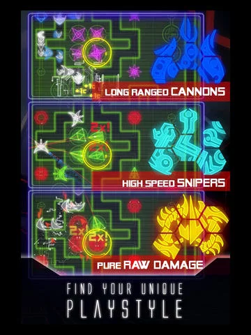 Изображение игры: 4Towers Onslaught: Combo TD