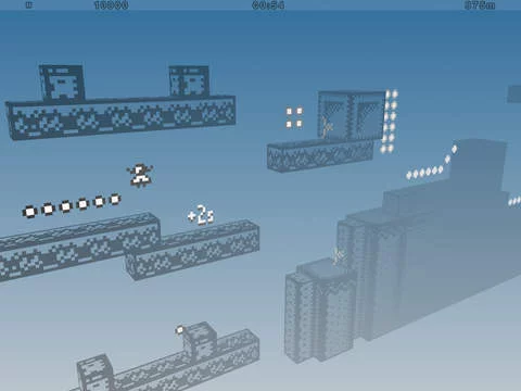 Изображение игры: 1-bit Ninja Remix Rush
