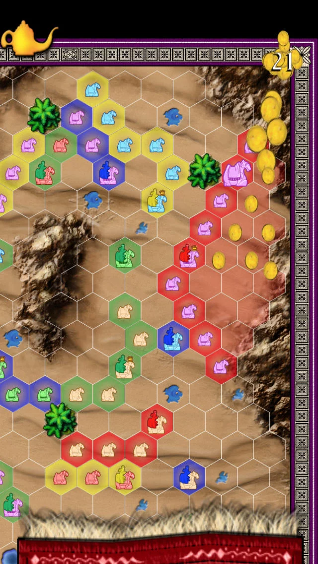 Изображение игры: Reiner Knizia's Through the Desert HD