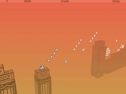 Изображение игры: 1-bit Ninja Remix Rush