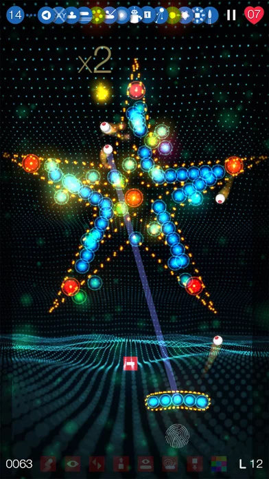 Изображение игры: Impulse! - Break kaleidoscope of bricks! Superb retro brick breaker with modern rendered graphics.