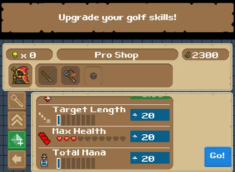 Изображение игры: Wizard Golf RPG