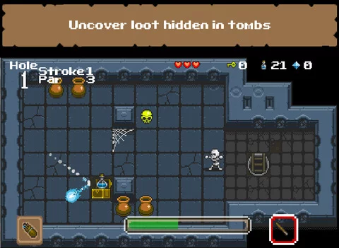 Изображение игры: Wizard Golf RPG