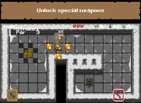 Изображение игры: Wizard Golf RPG
