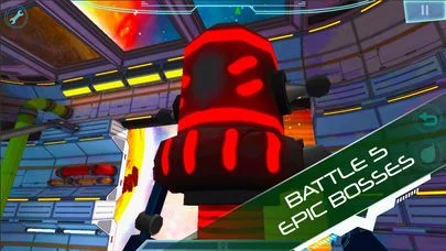 Изображение игры: Explodey: Sci-Fi Side Scroller