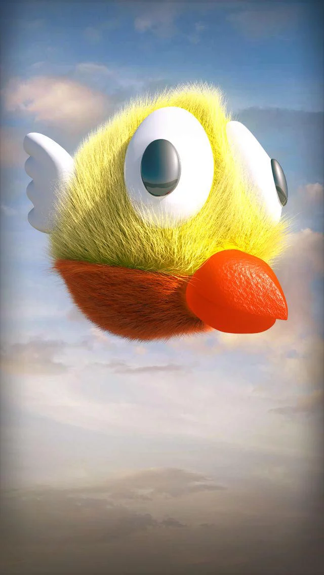 Изображение игры: Flappy, 3D