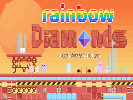 Изображение игры: Rainbow Diamonds