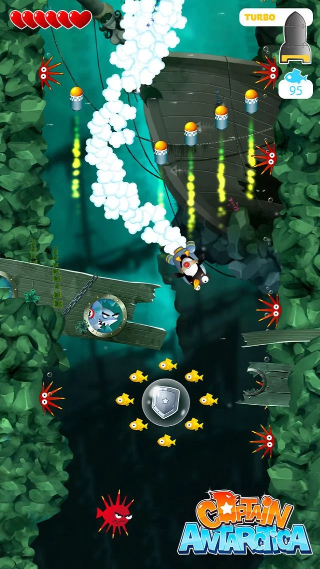 Изображение игры: Captain Antarctica