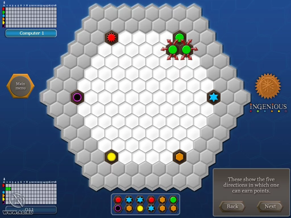 Изображение игры: Ingenious