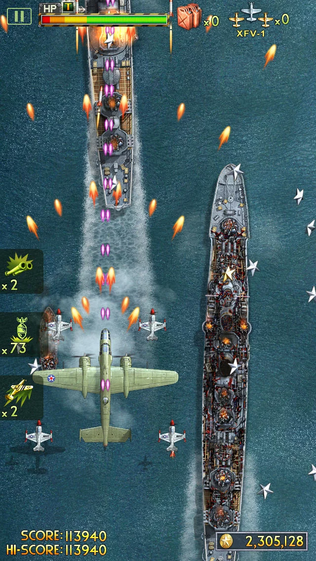 Изображение игры: iFighter 2: The Pacific 1942 by EpicForce