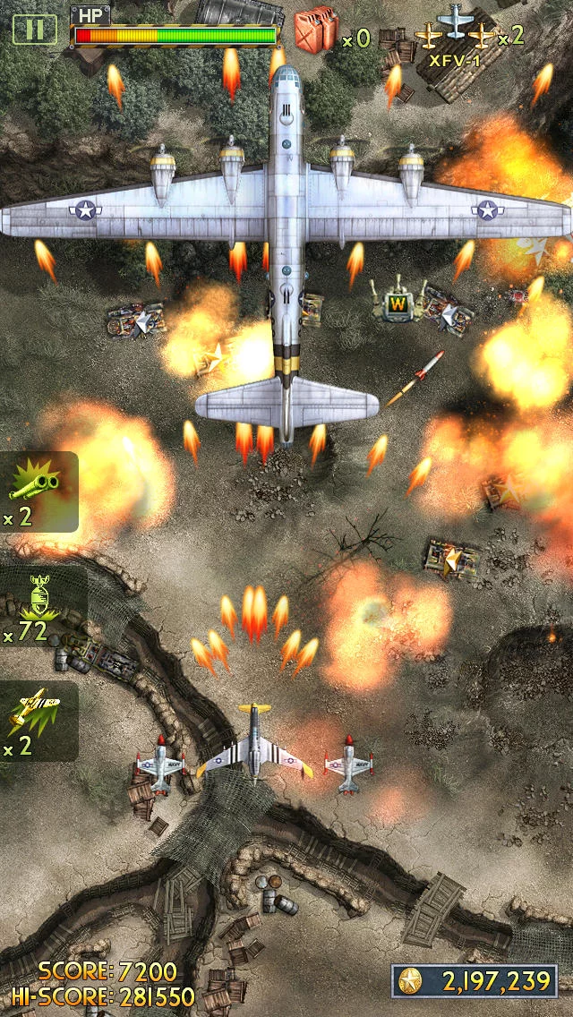 Изображение игры: iFighter 2: The Pacific 1942 by EpicForce