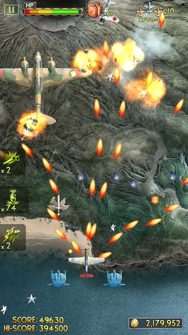 Изображение игры: iFighter 2: The Pacific 1942 by EpicForce