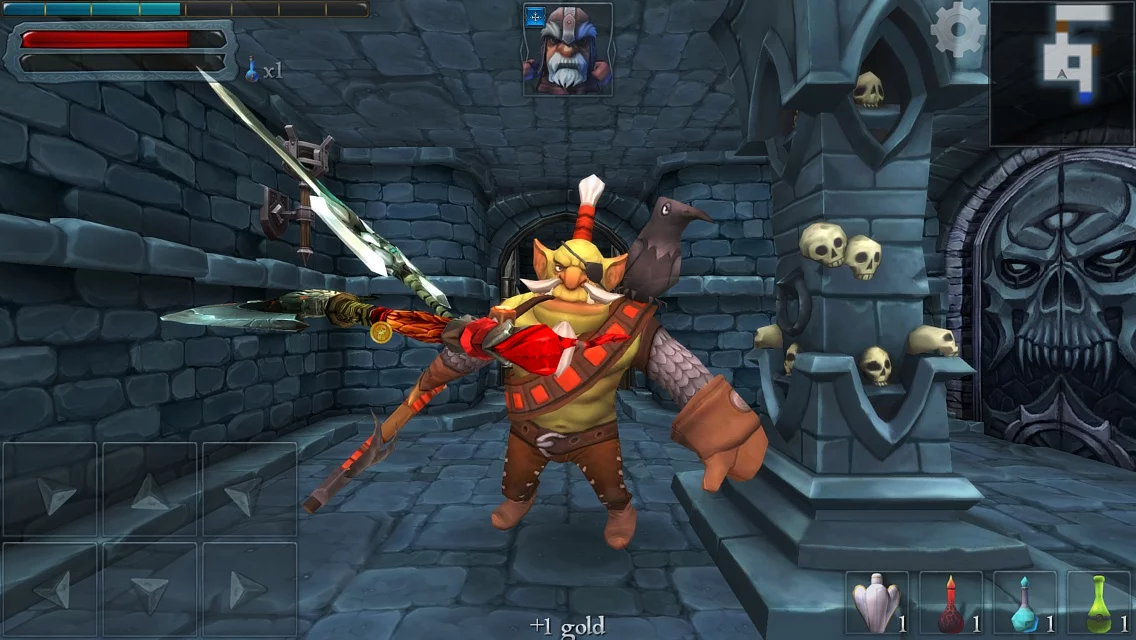 Изображение игры: Dungeon Hero RPG