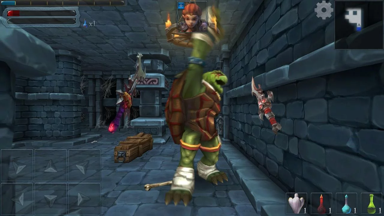 Изображение игры: Dungeon Hero RPG