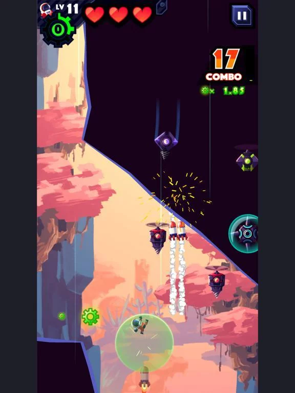 Изображение игры: Missileman