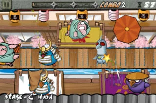 Изображение игры: Ninja Chicken Basic