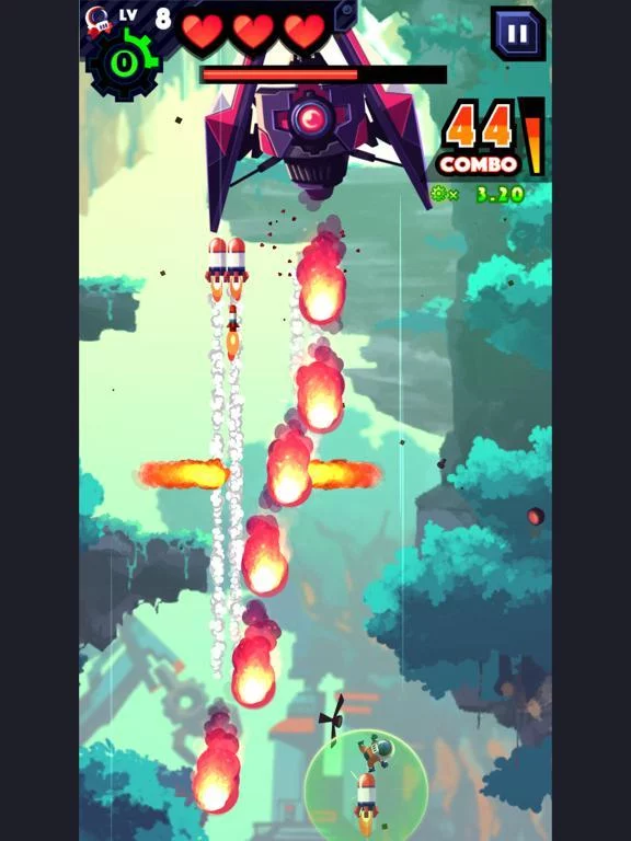 Изображение игры: Missileman