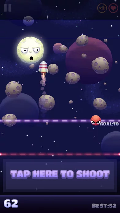 Изображение игры: Shoot The Moon