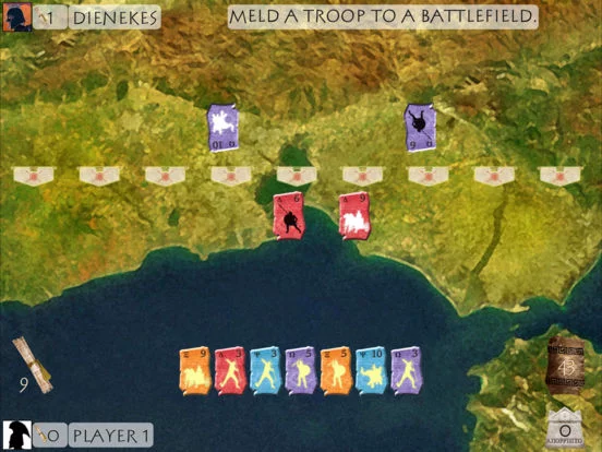 Изображение игры: Reiner Knizia's Battleline