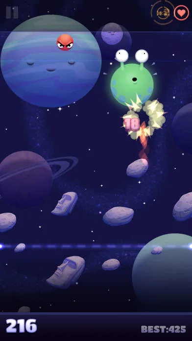 Изображение игры: Shoot The Moon