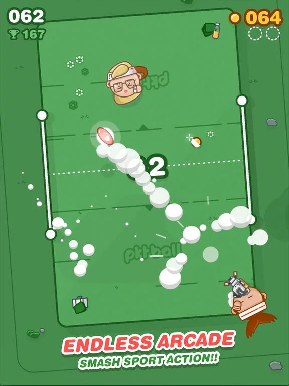 Изображение игры: PKTBALL - Endless Arcade Smash Sport
