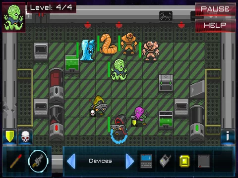 Изображение игры: Space Bounties Inc. (strategy turn-based RPG)