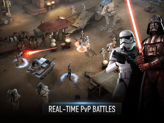 Изображение игры: Star Wars: Force Arena