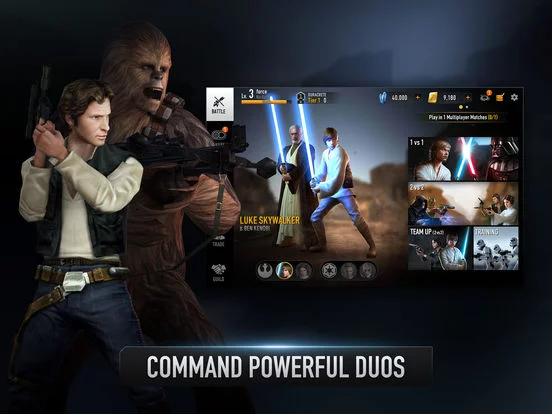 Изображение игры: Star Wars: Force Arena