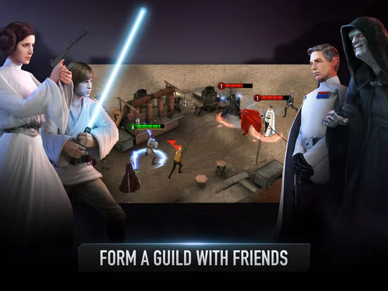 Изображение игры: Star Wars: Force Arena