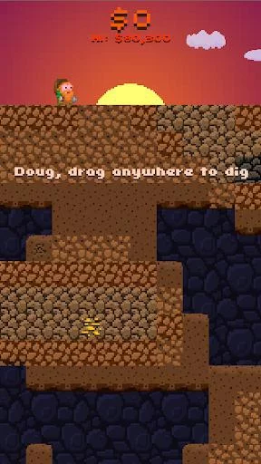 Изображение игры: Doug dug.