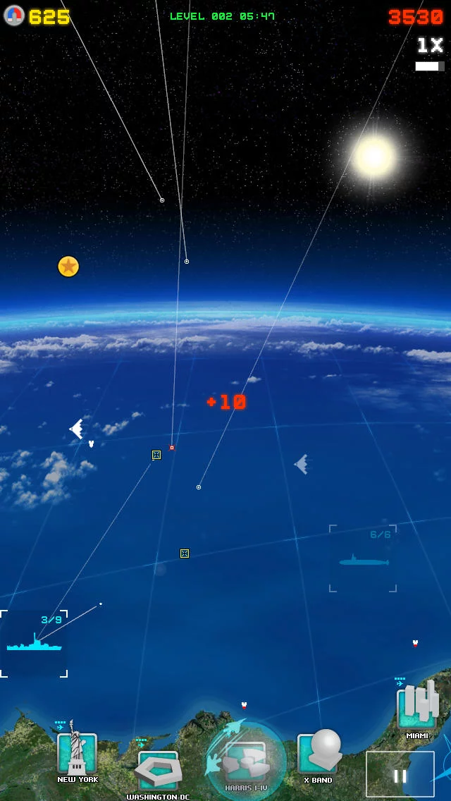 Изображение игры: 247 MISSILES