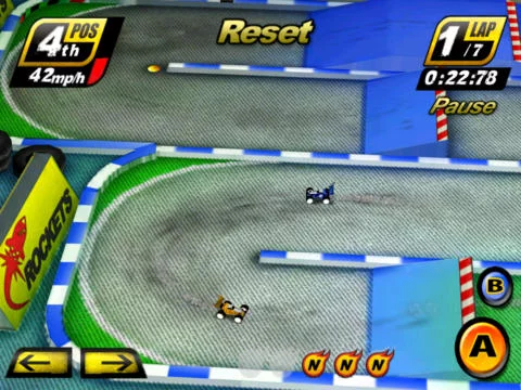Изображение игры: Touch Racing