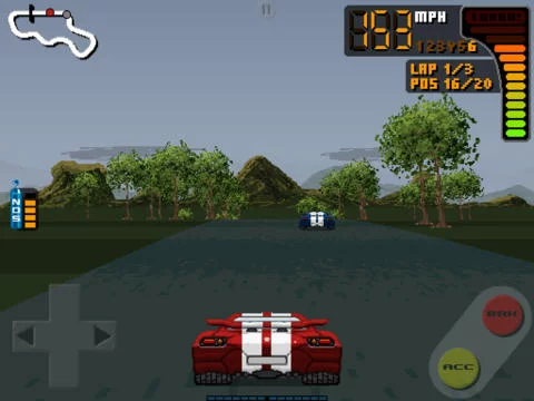 Изображение игры: 8 Bit Rally