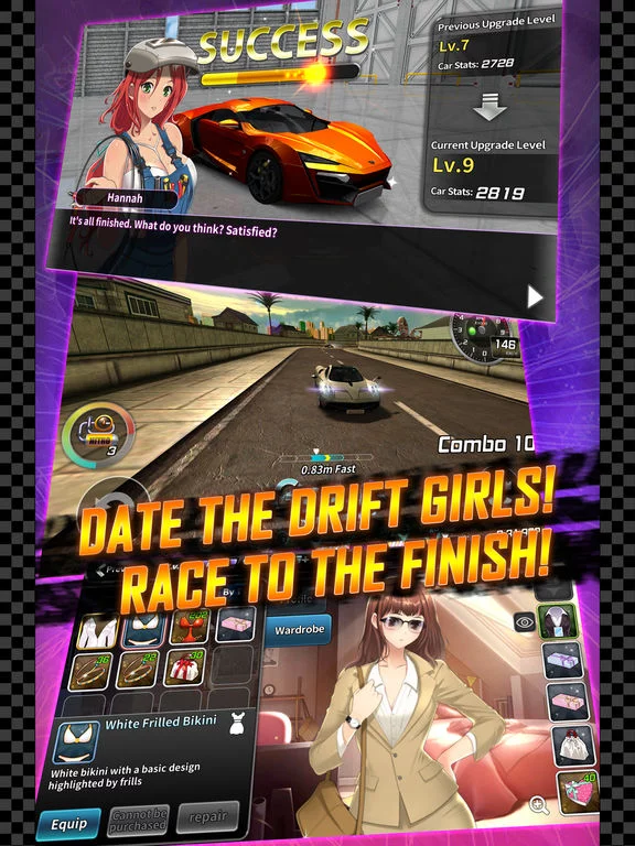 Изображение игры: Drift Girls