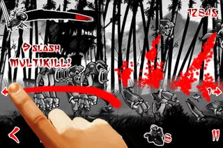 Изображение игры: Draw Slasher: Dark Ninja vs Pirate Monkey Zombies