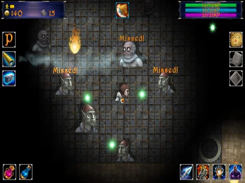 Изображение игры: Down In The Deep (roguelike)