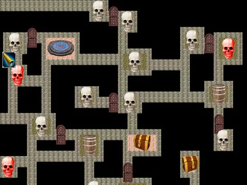 Изображение игры: Down In The Deep (roguelike)
