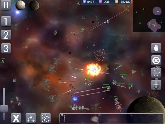 Изображение игры: Galactic Conflict RTS