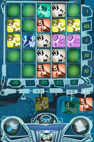 Изображение игры: Reiner Knizia's Robot Master