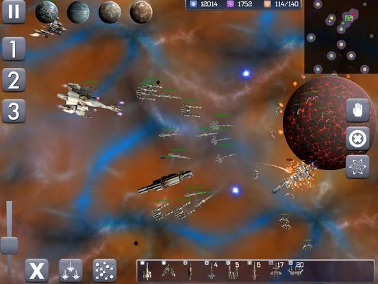 Изображение игры: Galactic Conflict RTS