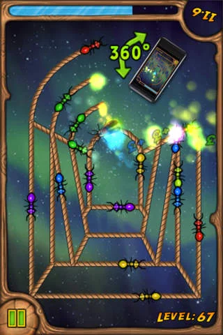 Изображение игры: Burn the Rope