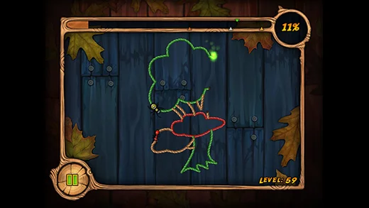 Изображение игры: Burn the Rope