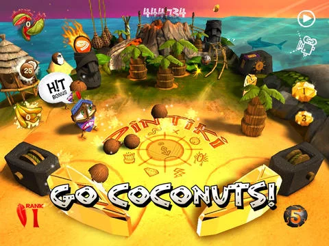 Изображение игры: Pin Tiki Ball