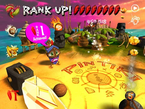Изображение игры: Pin Tiki Ball
