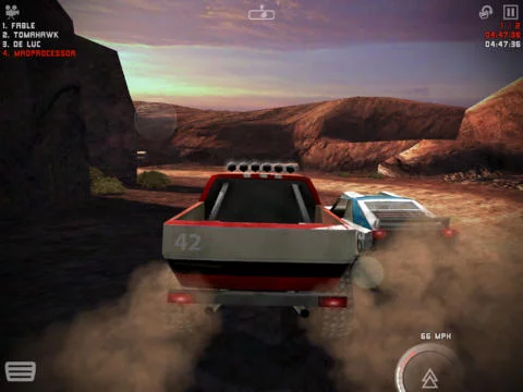 Изображение игры: Uber Racer 3D - Sandstorm