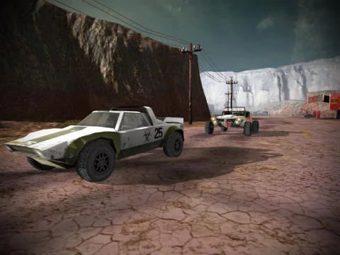 Изображение игры: Uber Racer 3D - Sandstorm