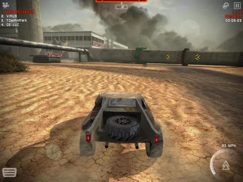 Изображение игры: Uber Racer 3D - Sandstorm