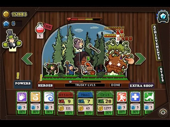 Изображение игры: Tap Heroes - Idle Clicker